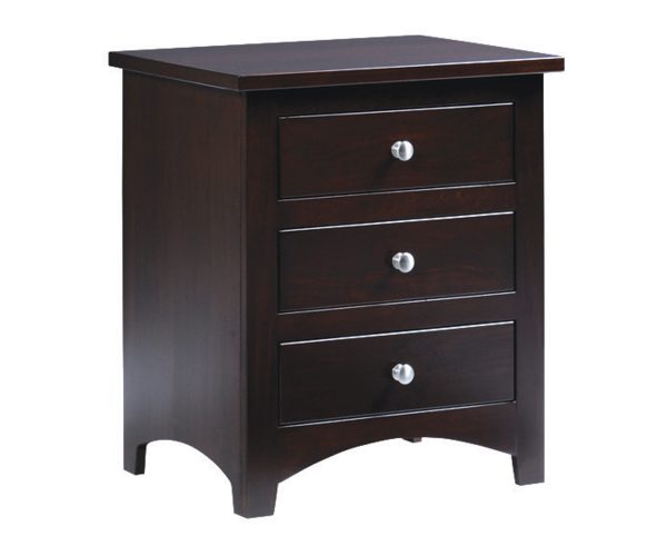 Ellington 3 Drawer Nightstand